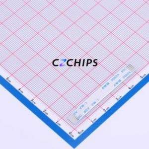 FFC-1.0-5P-50mm FFC <b>Cable</b> (Flexible Flat <b>Cable</b>) P=1mm Connector 5P 1mm 0.3mm Non-Inverting - Product Image 1