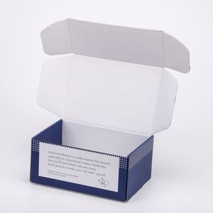 Cajas de Envío Ecológicas Personalizadas OEM, Biodegradables, Color Azul Marino, para Libros y Regalos, con Logotipo - Product Image 5