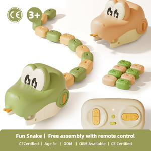 Becho Giocattolo Serpente Greedy Telecomandato Transfrontaliero, Interattivo Genitore-Figlio, Competitivo a Due Giocatori, Elettrico a Suzione Magnetica - Product Image 1