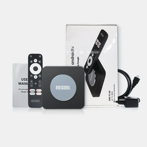 MECOOL <span class=keywords><strong>KM2</strong></span> <span class=keywords><strong>Plus</strong></span> TV Box Precio de fábrica 2GB RAM Amlogic S905X4 Quad Core Dual Band WiFi 4K Android 11,0 Ethernet Venta caliente - Product Image 6