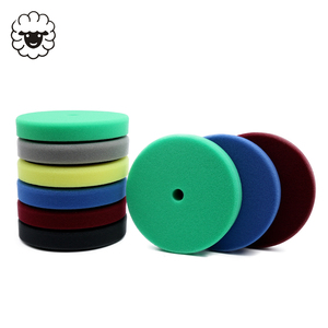 Ghi nhãn tư nhân 5 inch xe chi tiết đánh bóng Pad Kit hình dạng cổ điển Buffing <span class=keywords><strong>Pads</strong></span> cho xe cơ thể tùy chỉnh xe chi tiết sản phẩm - Product Image 1