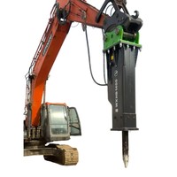 Martillo Hidráulico WEIXIANG SB81 de Accionamiento Eléctrico para la Demolición Eficiente de Pavimentos y Rocas