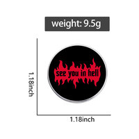 Spedizione Diretta di Badge Rotondi Personalizzati Stampati, Spille Personalizzate con Cartoni Animati, Citazioni Ispiratrici, Figure di Animali e Piante