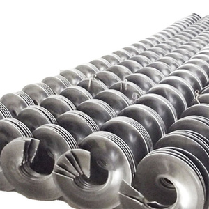 Hasat makinesi taşıma ekipmanı için <span class=keywords><strong>Spiral</strong></span> bıçaklı sürekli soğuk haddeleme helisel vidalı konveyör - Product Image 6