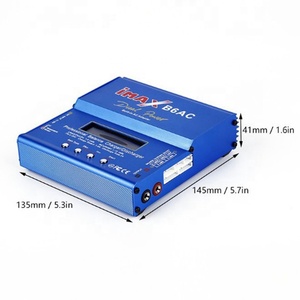 IMAX B6 AC 80W B6AC Lipo NiMH 3S/4S/5S RC Battery Charger Balance + EU/US Cắm Dây Cung Cấp Điện - Product Image 3