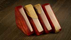 ที่ใส่เทียนเรซิ่นและไม้ระดับพรีเมียม ทำด้วยมือจากไม้เนื้อแข็งและเรซิ่น ดีไซน์ทันสมัยและใช้งานได้จริง เหมาะสำหรับบรรยากาศโรแมนติก - Product Image 6