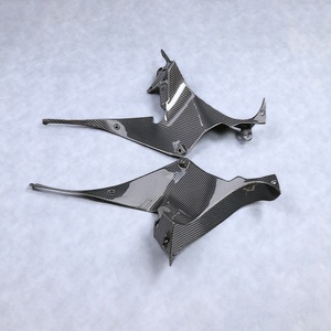 Panneaux latéraux intérieurs en fibre de carbone sèche 3K, pièces de modification pour moto, adaptés à Honda CBR1000RR-R 2021 et plus, surface mate et brillante - Product Image 2