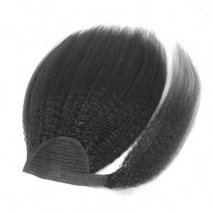 Extensiones de Cabello Humano al por Mayor, Cola de Caballo Pre-adherida con Punta en U, 100% Cabello Virgen Remy Indio, Liso Rizado, 8-30'', 100g - Product Image 2