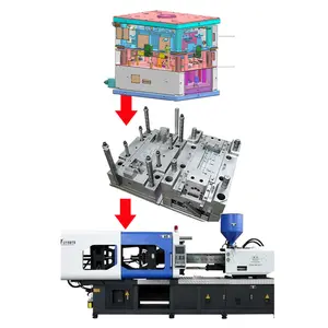 Custom put plastic mould injection molding plastic injection moulding service ABS moulds inject supplier molding die