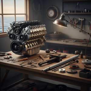 Outil d'alignement et d'expansion de roulements Mercruiser pour moteurs de bateaux, pièces de moteur inboard - Product Image 2