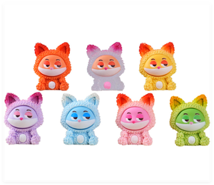 Vente en gros figurines miniatures de panda, lapin, renard, chien, mini figurines d'animaux réalistes de dessin animé pour le jardin, jouets de bombes de bain pour enfants - Product Image 1