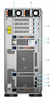 Fabricant chinois Poweredge T550 tour ordinateur serveur processeur stockage GPU serveur