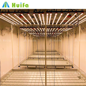 Led bitki yetiştirme lambaları akıllı dikey tarım rafları ile dikey büyüme ekipmanları için HUIFA en iyi çözüm - Product Image 3