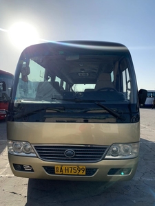 Autobús de <span class=keywords><strong>segunda</strong></span> <span class=keywords><strong>mano</strong></span> diésel de 21 asientos ZK6708D de autobús de <span class=keywords><strong>segunda</strong></span> <span class=keywords><strong>mano</strong></span> a la venta, motor Yuchai de color azul en buen estado, autobús de autocar - Product Image 3