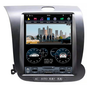 NaviHua-reproductor Multimedia con pantalla táctil Vertical para coche, Radio con sistema Android, DVD, navegación GPS, para estilo Tesla, KIA <span class=keywords><strong>K3</strong></span>, CERATO - Product Image 5