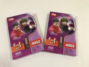 <span class=keywords><strong>Raqueta</strong></span> <span class=keywords><strong>de</strong></span> tenis <span class=keywords><strong>de</strong></span> mesa DHS R4002, goma Hurricane 3 y goma G888 - Product Image 4