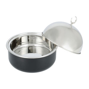 Handmade <b>Food</b> Warmer Customized Color Fancy Casserole Latest Arrival Metal Serving Hotpot With Lid Hotel Supplies - Product Image 2