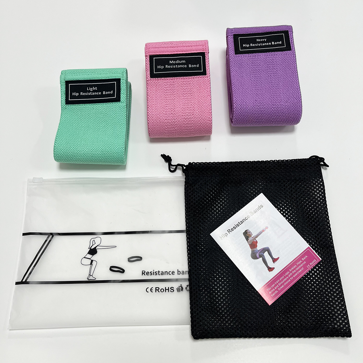 Green Pink Purple