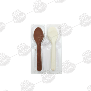 Chocolate Compuesto en Forma de Cuchara, Halal, Multisabor, en Paquete Individual, Dulce, Bocadillo de Chocolate - Product Image 2