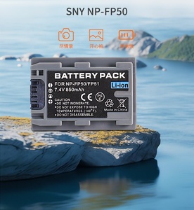 Batterie pour <span class=keywords><strong>Sony</strong></span> NP-FP50 NP-FP30 <span class=keywords><strong>Handycam</strong></span> DCR-HC20 DCR-HC46 DCR-DVD405 DCR-HC42 FP51 7.4V 850mAh - Product Image 5
