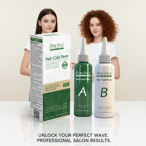 Crema per permanente a freddo PureStyle per lisciare e arricciare i capelli, non danneggiante, profumo fresco, 20 anni di esperienza, certificata MSDS, vendita all'ingrosso - Product Image 1