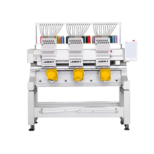 เครื่องปักคอมพิวเตอร์ความเร็วสูง 1203 หัวปักสามหัว สำหรับงานปักหมวก เสื้อยืด เสื้อผ้า และผ้าชนิดต่างๆ ผลิตได้ปริมาณมาก - Product Image 5