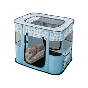 Corral Plegable Portátil para Mascotas con Cubierta Extraíble Oxford, Venta al Por Mayor, para Perros y Gatos - Product Image 1