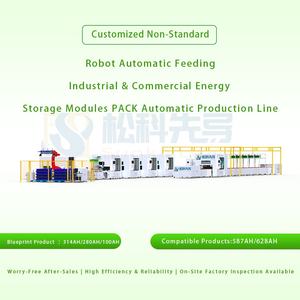 Módulos de Baterías de Litio Prismáticas de Carga Semiautomática para Robots, Línea PACK SUNKA LEAD 8-10PPM, Almacenamiento de Energía Industrial y Comercial - Product Image 6