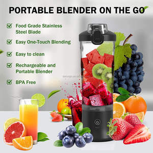 Blender de comptoir portable de haute qualité pour smoothies et milkshakes, petit appareil de cuisine multifonction, électrique, prix abordable - Product Image 3