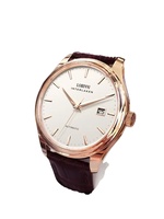 Montre mécanique automatique Robini pour homme, ultra-fine, simplicité, style business décontracté, étanche, calendrier, fermeture papillon
