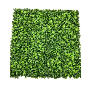 Di vendita caldo su misura di plastica erba artificiale del fiore di parete sfondo per la decorazione