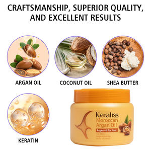 Joynna Rosehip cuero cabelludo sensible ácido hialurónico 200ml aceite de argán marroquí mascarilla para el cabello Crema para cabello dañado - Product Image 4