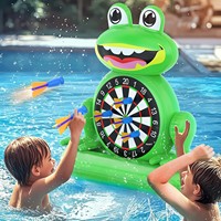 Cible gonflable en PVC pour fléchettes aquatiques, but de football, jeu de fléchettes collantes, jouet de lancer 104x58x110cm, vente en gros