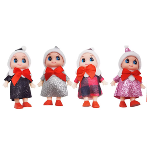 Mini Duende Navideño para Decoración <span class=keywords><strong>de</strong></span> Fiestas, Muñeca <span class=keywords><strong>de</strong></span> Niña y Niño para Regalo <span class=keywords><strong>de</strong></span> Navidad, <span class=keywords><strong>Accesorios</strong></span> <span class=keywords><strong>de</strong></span> Decoración para <span class=keywords><strong>Casa</strong></span> <span class=keywords><strong>de</strong></span> Muñecas <span class=keywords><strong>Gabby</strong></span> - Product Image 2