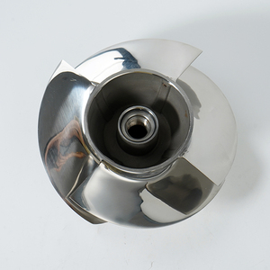 Impulsor de Bomba para Moto Acuática de 159 mm de Diámetro, 4 Aspas, Acero Inoxidable Pulido, Impulsor de Motor PWC para Seadoo <span class=keywords><strong>GTX</strong></span> 215, Paso 14/19 - Product Image 4