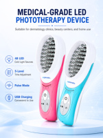 Appareil PDT portable à lumière LED rouge Kernel KN 7000C pour usage domestique, stimulant la production de collagène et réduisant l'inflammation pour une peau plus lisse