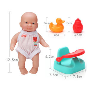 Heap 5 Inch Aby oll born ebborn ilicono Fo <span class=keywords><strong>mini</strong></span> bebé <span class=keywords><strong>reborn</strong></span> de silicona para wewborn con caballo balancín - Product Image 6