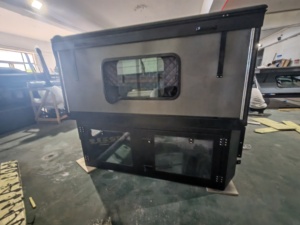 Carpa de Techo Rígida de Aluminio Desplegable para Camionetas - Carpa de Techo de Dos Habitaciones para las Cuatro Estaciones - Product Image 3