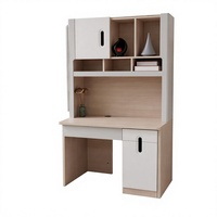 Bureau et étagère intégrés pour étudiants - Bureau d'étude moderne pour le bureau à domicile avec couleurs personnalisables