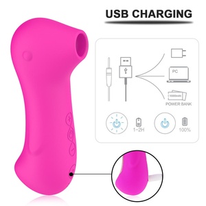 Vibrateur et suceur 2-en-1 pour point G, stimulateur clitoridien avec masseur vibrant 10 modes pour couples adultes - Product Image 2