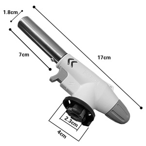 Pistola de llama con núcleo cerámico, pistola de soldadura pequeña, encendedor de cartuchos para barbacoa al aire libre, cocina y repostería - Product Image 5