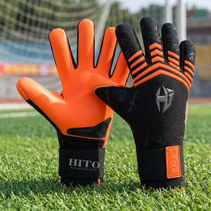 Gants de gardien de but professionnels en latex allemand 4 mm, gants de football de qualité supérieure - Product Image 4