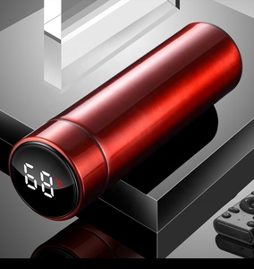 ขวดน้ำสุญญากาศสแตนเลสสองชั้นแบบขายส่ง พร้อมจอ LED สำหรับการเดินทาง - Product Image 4