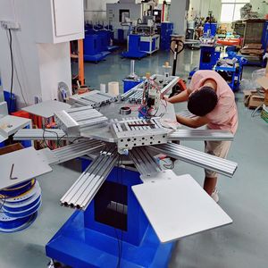 1 màu 5 trạm Carousel Màn hình máy in t Áo Sơ Mi Thiết bị in ấn - Product Image 2