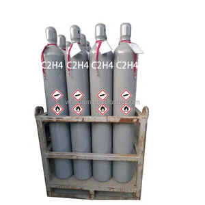 China Manufacturer Supply High Purity Chemical 74-85-1 C2h4 Ethylene Industrial Grade 99.95% Purity C2H4 Ethylene Gas