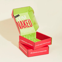 Boîte de présentation personnalisée pour six packs de bière ou de vin, boîte vide en carton pour canettes de bière, bouteilles en verre, emballage