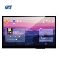 10,1 ''10,1 pulgadas 1024x600 Resolución IPS LVDS USB I2C Interfaz TFT LCD Pantalla con panel táctil capacitivo PCAP