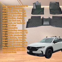 Convient pour 2016-2023 MAZDA CX-9 5Seat avec des tapis de voiture de protection tous temps