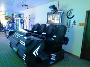 Simulador de Películas de Montaña Rusa de Cine 9D de 4 Asientos, Máquina de Juegos de Realidad Virtual - Product Image 2