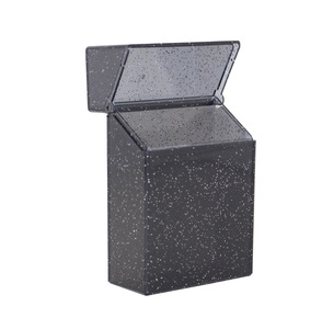 Étui anti-odeur en plastique écologique au design moderne, orné de cristaux scintillants, pour 20 cigarettes King Size 84 mm et rangement de cartes - Product Image 6
